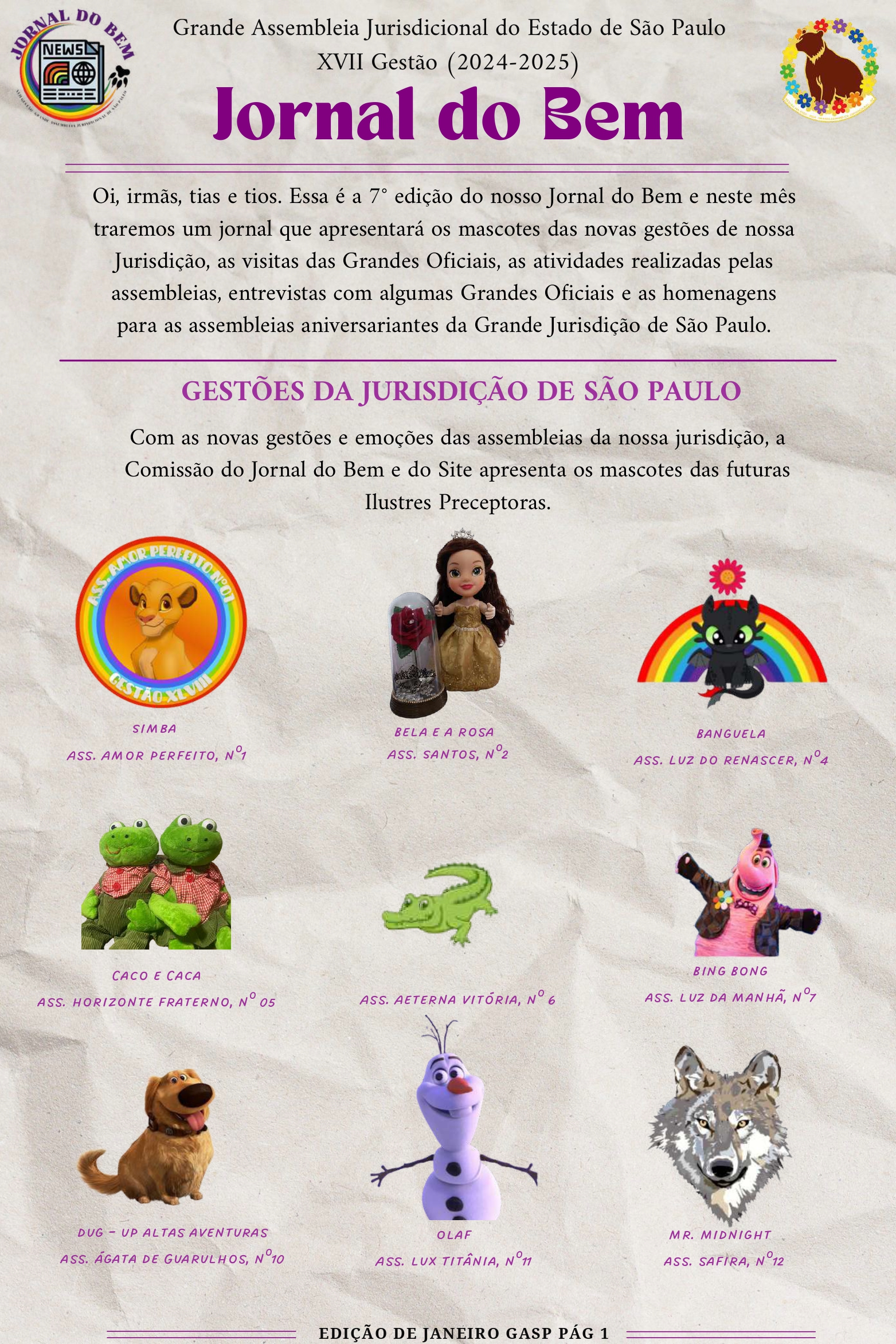 7ª Edição – Jornal do Bem