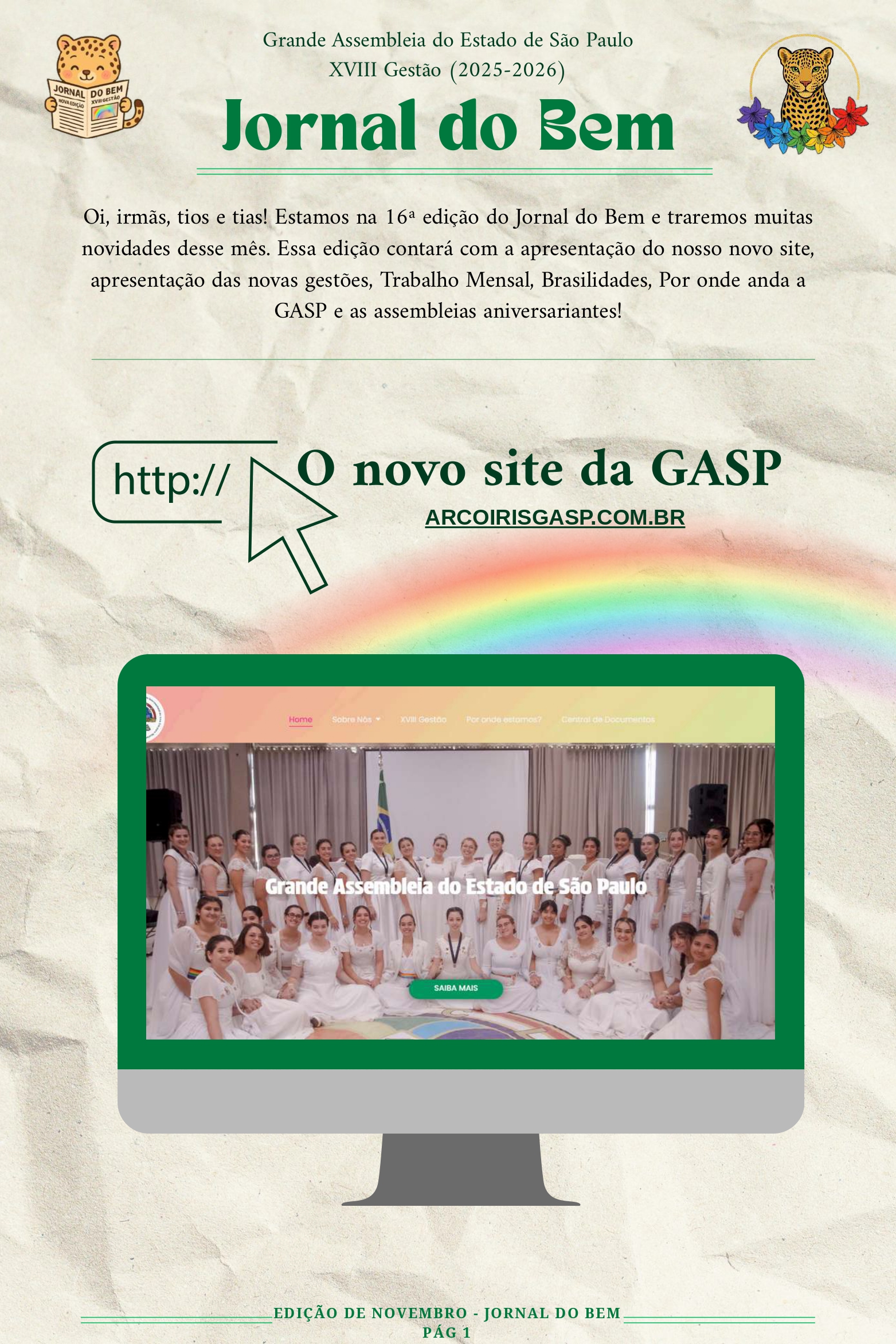 16ª Edição – Jornal do Bem